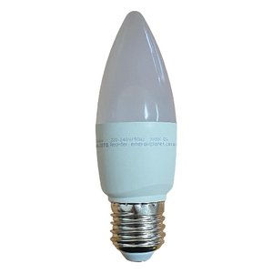 5W Warm White LED Candle Light Bulb - E27 Edison Screw Type