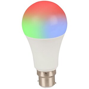 9W RGBW Dimmable Smart Wifi LED Bulb - B22 Bayonnet Type