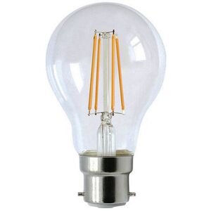 8W Warm White LED Filament Light Bulb - B22 Base