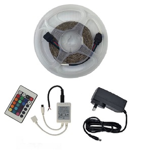 5m 2835 RGB LED Strip Light Kit with Infra-red Controller