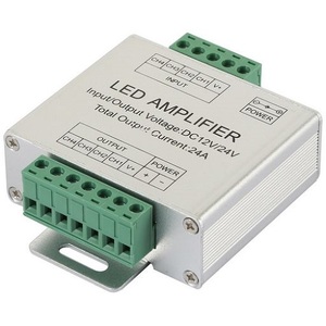 24A 4 Channel RGBW LED Strip In-Line Amplifier