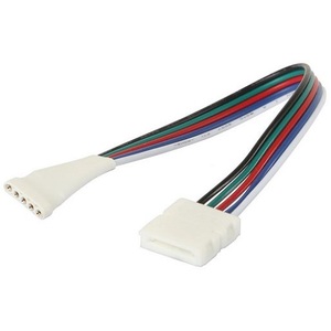 150MM 5-Pin Female Socket to 5-Pin Strip End Connector Cable