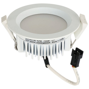 10W Dimmable 3 Colour Temperature Selectable Recessed Down Light 70mmØ