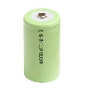 D Rechargeable 8000mAh Ni-MH Battery