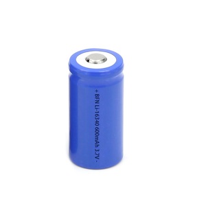 16340 3.7V 600mAh Li-Ion Rechargeable Battery