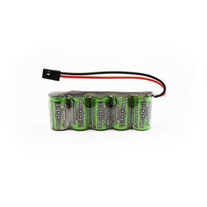 6V 1600mAh Ni-Mh Battery Flat RX Pack with JR Connector