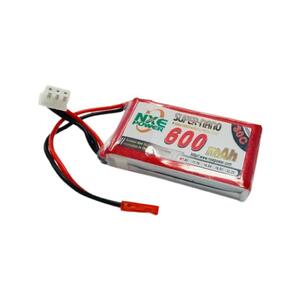7.4V 600mAh LiPo 2S Battery Pack with JST Connector