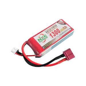 7.4V 1300mAh LiPo 2S Battery Pack with Deans Connector