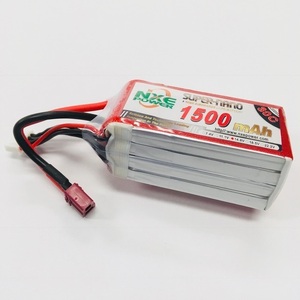 14.8V 1500mAh LiPo 4S Battery Pack with Deans Connector