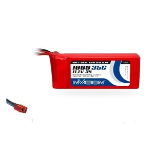 11.1V 1000mAh 3S 35C LiPo Battery Pack with Deans Connector
