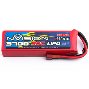11.1V 3700mAh 3S 30C LiPo Battery Pack with Deans Connector