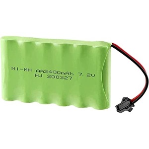 7.2V 400mAh Ni-Mh Battery Pack with SM 2 Pin Connector