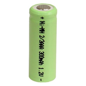 2/3 AAA 300mAh Ni-MH Rechargeable Battery