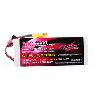 11.1V 8000mAh 3S 30C LiPo Battery with XT90 Plug