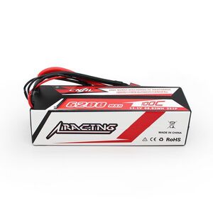 11.1V 6200mAh 3S 100C LiPo Battery Hard Case with Deans Plug