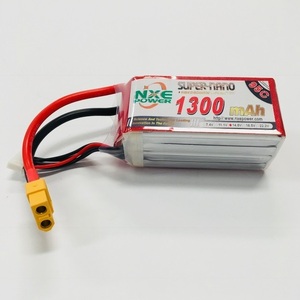 14.8V 1300mAh LiPo 4S Battery Pack with XT60 Connector