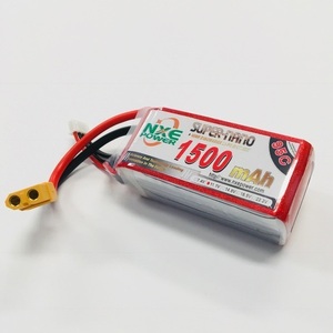 11.1V 1500mAh LiPo 3S Battery Pack with XT60 Connector