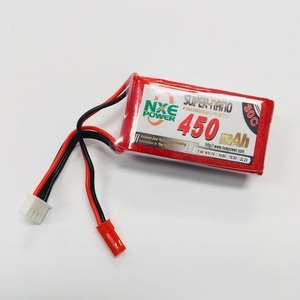 11.1V 450mAh LiPo 3S Battery Pack with JST Connector
