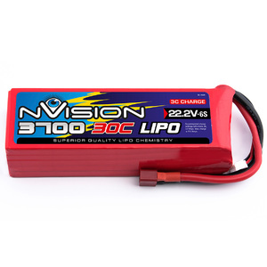 6S 22.2V 3700mAh 60C LiPo Battery with Deans Connector
