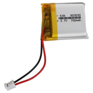 3.7V 700mAh Li-Po RECHARGEABLE BATTERY 803030