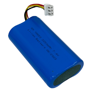7.4V 2250mAh Li-Ion 18650 Rechargeable Battery Pack with 3 Pin JST-XHP Connector