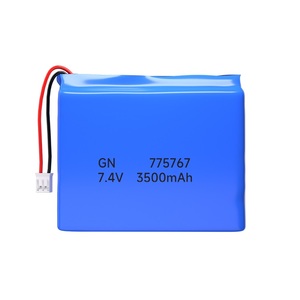 7.4V 3500mAh Lithium Rechargeable Battery Pack with 2 Pin Molex Connector