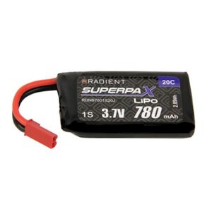 3.7V 780mAh Rechargeable Li-Po Battery