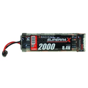 8.4V 2000mAh NI-MH BATTERY PACK WITH DEANS CONNECTOR