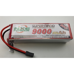 14.8V 9000mAh LiPo 4S Battery Pack with Traxxas Connector