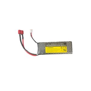 7.4V 2000mAh LiPo Battery Pack with Deans Connector