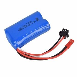 7.4V 500mAh 14500 Li-ion Rechargeable Battery w/ JST Connector