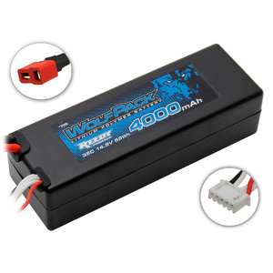 14.8V 4000mAh LiPo Battery Pack with Deans Connector - Wolfpack