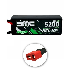 7.4V 5200mAh 2S 150C Li-Po Battery with Deans Plug