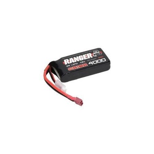 7.6V 4000mAh 2S 55C HV Shorty Li-Po Battery with Deans Connector