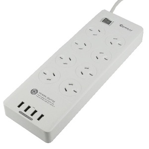 8 Outlet USB Power Board with 4 USB Charging Ports