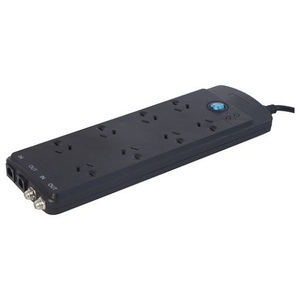 8 Outlet Multi-Media Protected Power Board