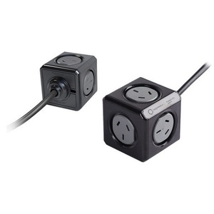 5 Outlet Power Cube - 3m Cable