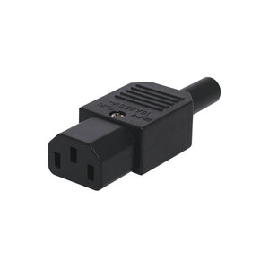 C13 IEC 10A Mains Rewireable Socket