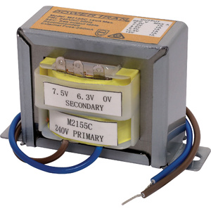 6-15V / 240V 1A EI Core Transformer