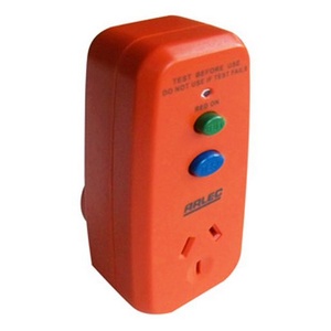 240V Single Outlet RCD Safety Circuit Breaker