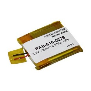 3.7V 100mAh Li-ion Rechargeable Battery with Bare Wires