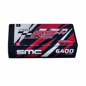 7.6V 6400mAh 120C LiHv Shorty Battery 5mm Inboard Hardcase 