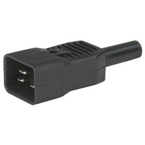 C20 IEC Inline 10A Mains Rewireable Plug