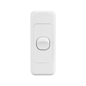 Single Gang Narrow Wall Architrave Light Switch