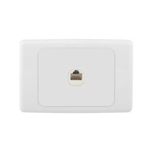 Wall Plate with RJ45 Socket for Ethernet connections
