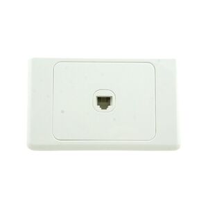 Wall Plate with Telephone Socket