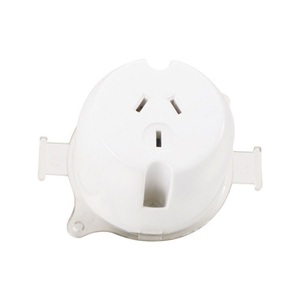 10A Single Surface Socket Outlet Plug Base