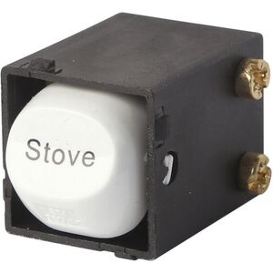35A DPST STOVE Switch Insert Mechanism - CLIPSAL® Compatible
