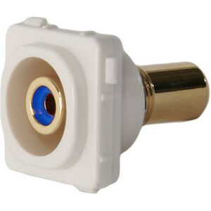 Bue RCA Flush Socket Insert - CLIPSAL® Compatible