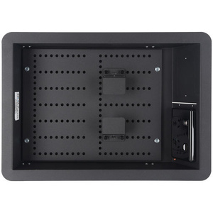 Recessed Wall Box w/ Double GPO or Brushed Wall Plate